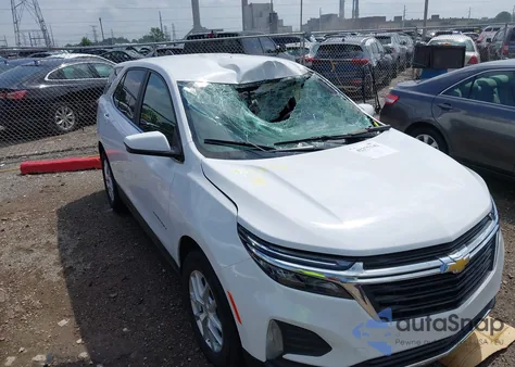 2024 Chevrolet Equinox Fwd Lt from USA, damaged, VIN 3GNAXKEG2RL237856